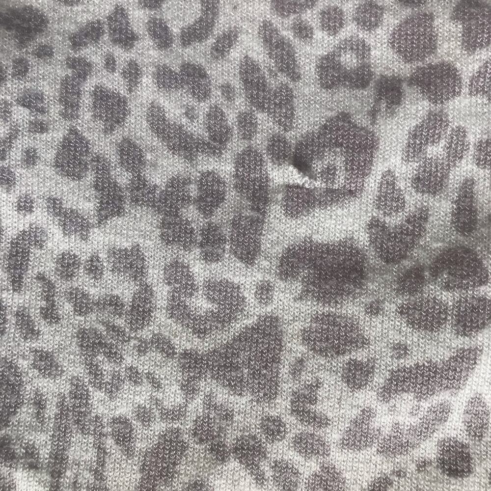Olivaceous Layered Leopard Print Gray Long Sleeve… - image 8